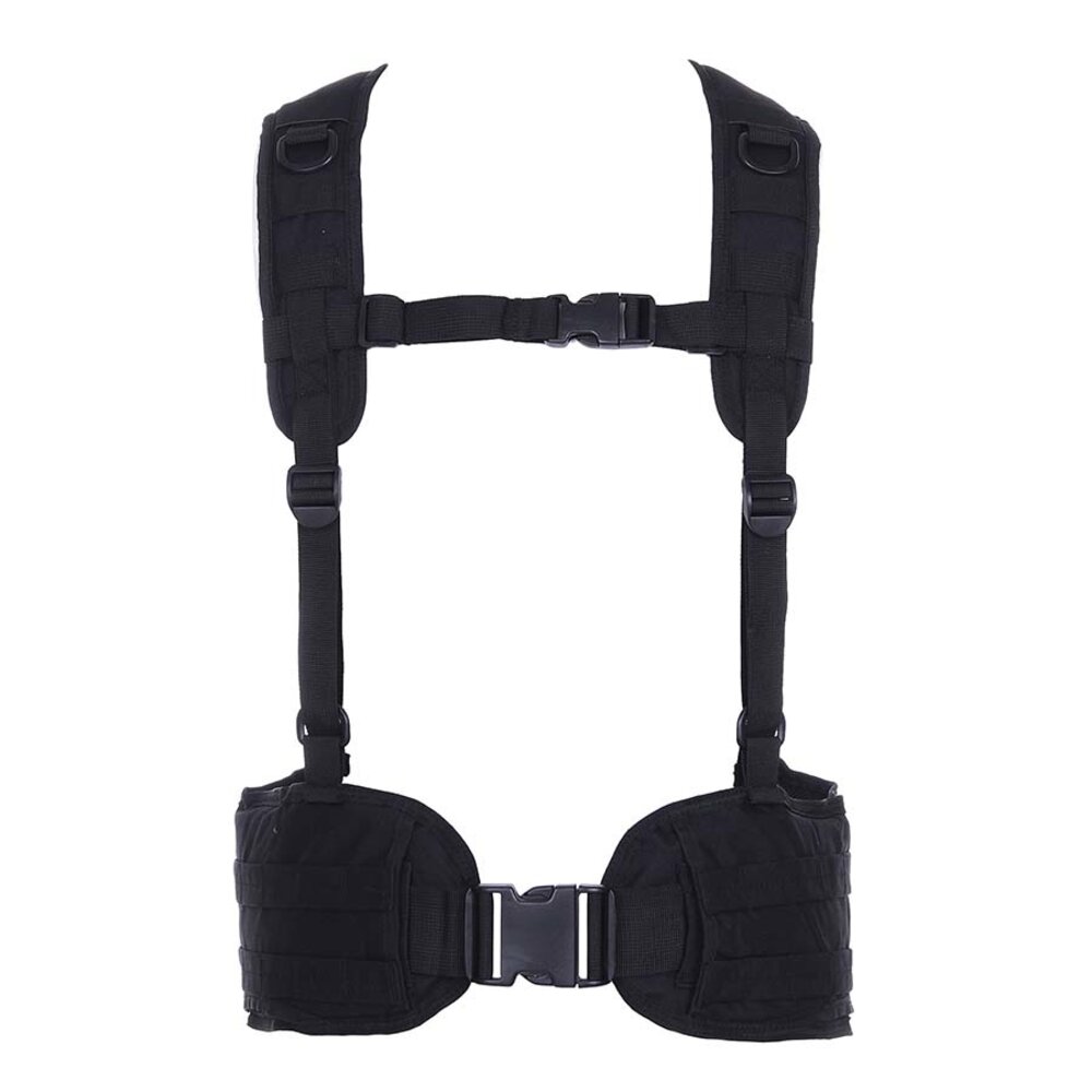 101Inc. Combat belt with Harness Black