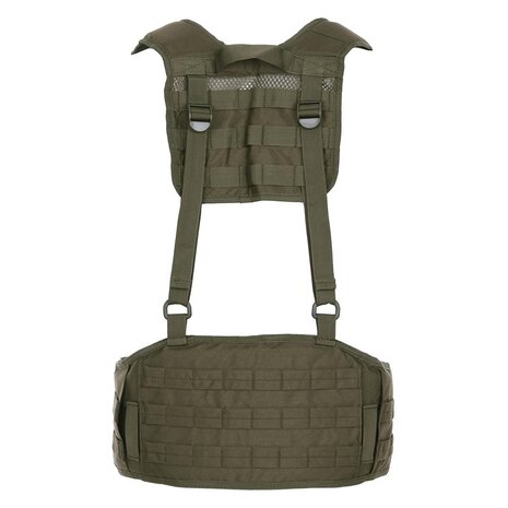101Inc. Combat belt with Harness OD Green