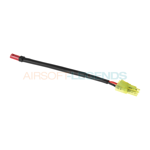 Airsoft-Legends Legendary battery wire plug converter JST male to mini Tamiya male - HPA Airsoft-Legends Legendary battery wire plug converter JST male to mini Tamiya male - HPA