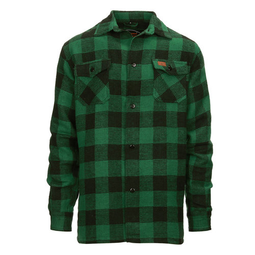 Fostex Fostex Houthakkers Hemd Zwart/Groen Fostex Fostex Houthakkers Hemd Zwart/Groen
