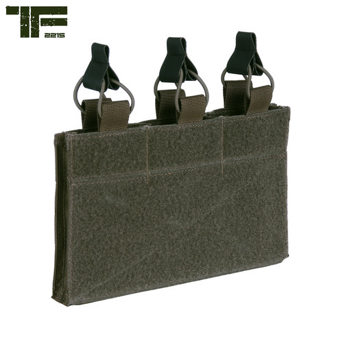 Task Force-2215 Task Force-2215 Triple M4 Pouch with Hook and Loop Panel Ranger Green Task Force-2215 Task Force-2215 Triple M4 Pouch with Hook and Loop Panel Ranger Green