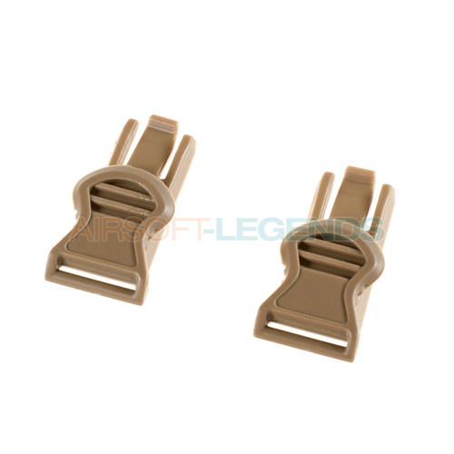 FMA FMA Goggle Swivel Clips 19mm Dark Earth FMA FMA Goggle Swivel Clips 19mm Dark Earth