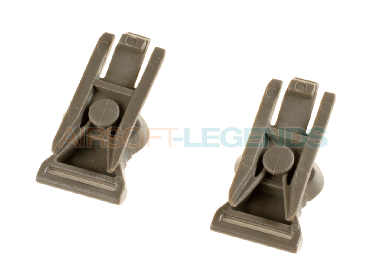 FMA Goggle Swivel Clips 19mm Foliage Green