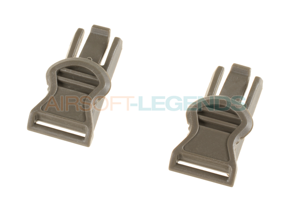 FMA Goggle Swivel Clips 19mm Foliage Green