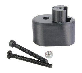 P6 Dropstock Black for M4 AEG / 0 Degree Angle