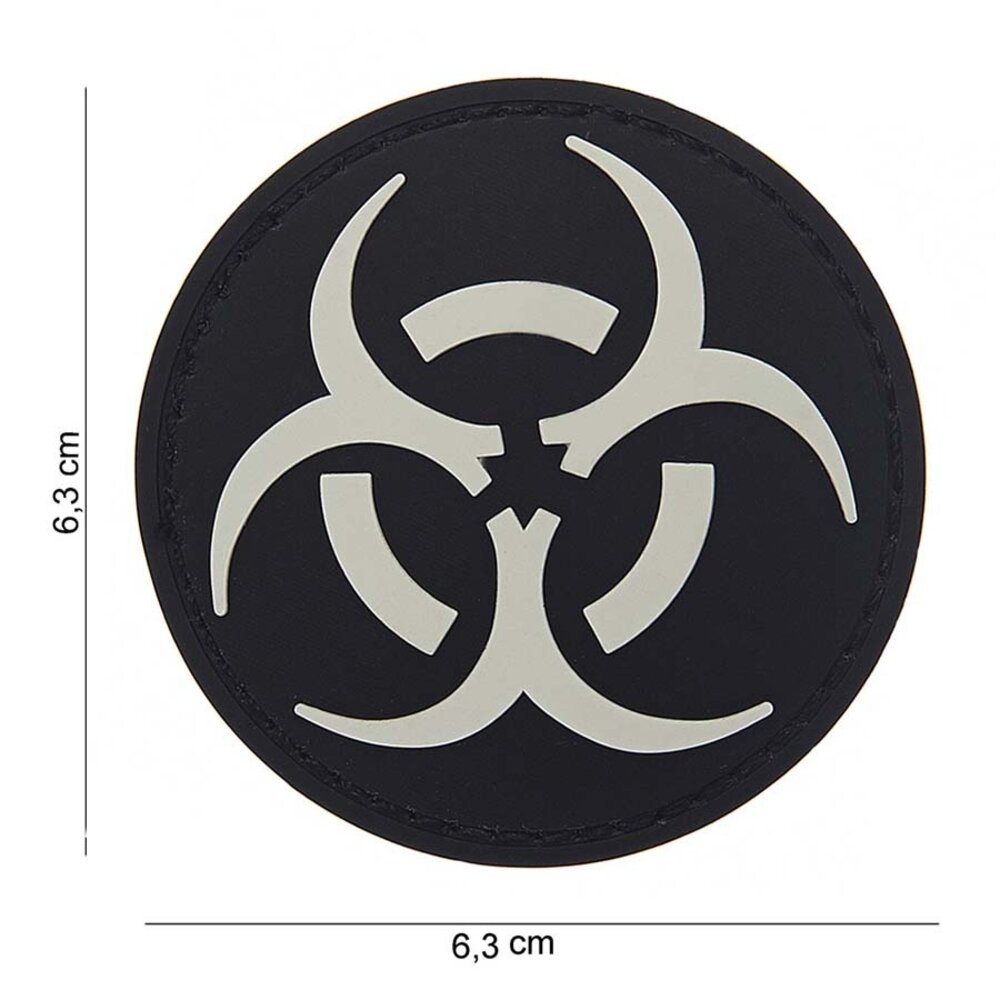101Inc. Resident Evil Rubber Patch Black/White 101Inc. Resident Evil Rubber Patch Black/White