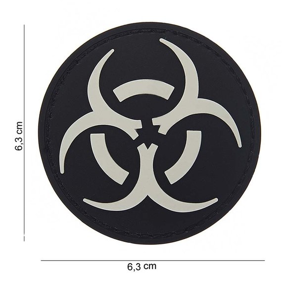 Resident Evil Rubber Patch Black/White