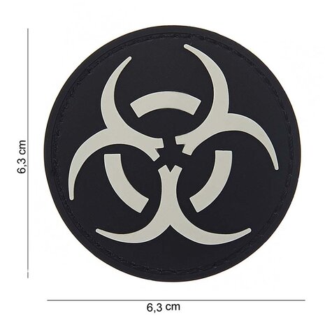 101Inc. Resident Evil Rubber Patch Black/White 101Inc. Resident Evil Rubber Patch Black/White