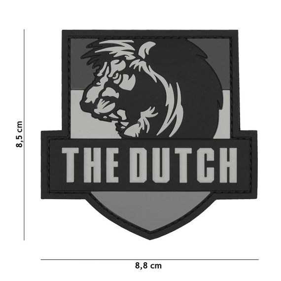 The Dutch PVC Patch Black