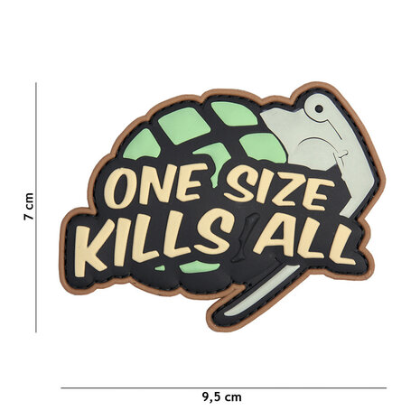 101Inc. One Size Kills All Patch 101Inc. One Size Kills All Patch