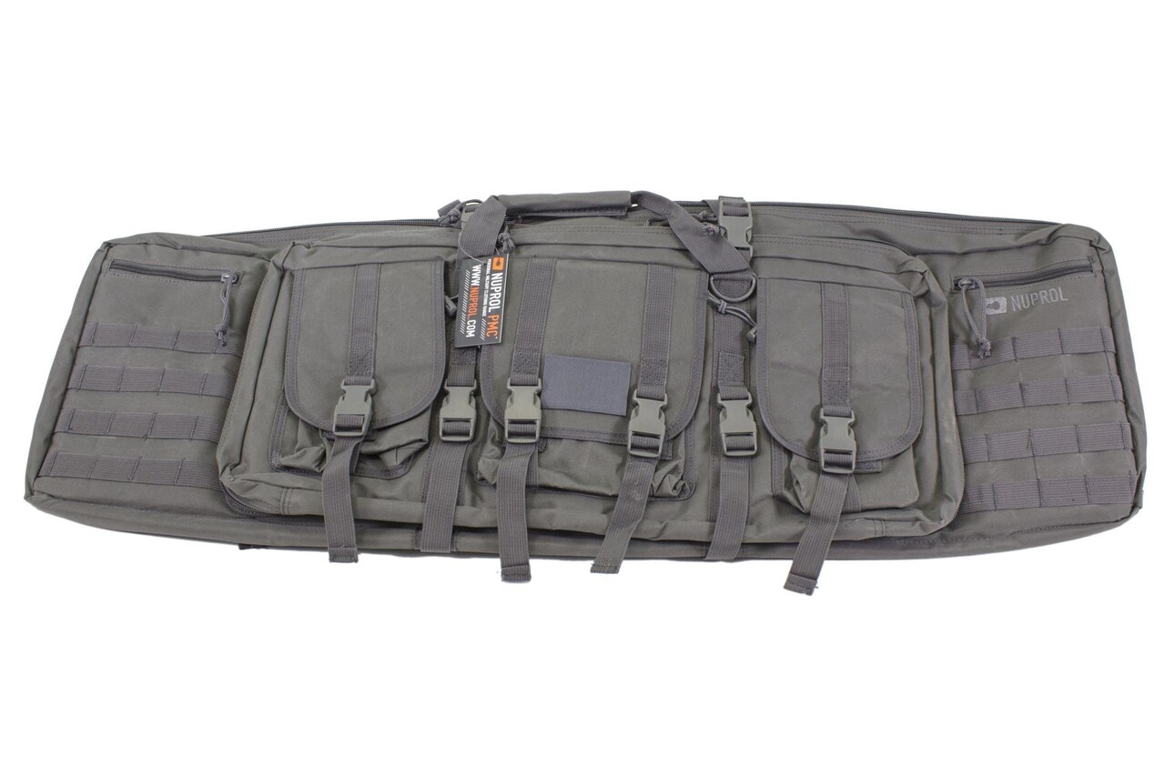 Nuprol PMC DeLuxe Double Rifle Gun Bag 42inch Grey Nuprol PMC DeLuxe Double Rifle Gun Bag 42inch Grey