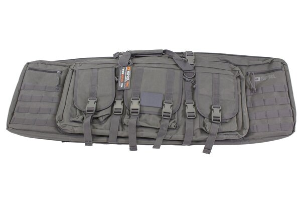 Nuprol PMC DeLuxe Double Rifle Gun Bag 42inch Grey Nuprol PMC DeLuxe Double Rifle Gun Bag 42inch Grey