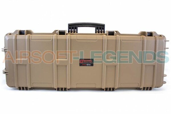 Nuprol Large Hard Case Wave Foam Tan Nuprol Large Hard Case Wave Foam Tan