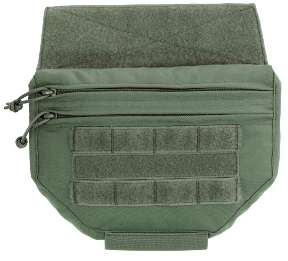 Warrior Assault Systems Drop Down Velcro Utility Pouch OD Green