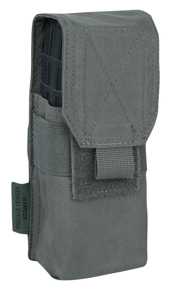 Warrior Assault Systems Single M4 Double Mag Pouch Ranger Green