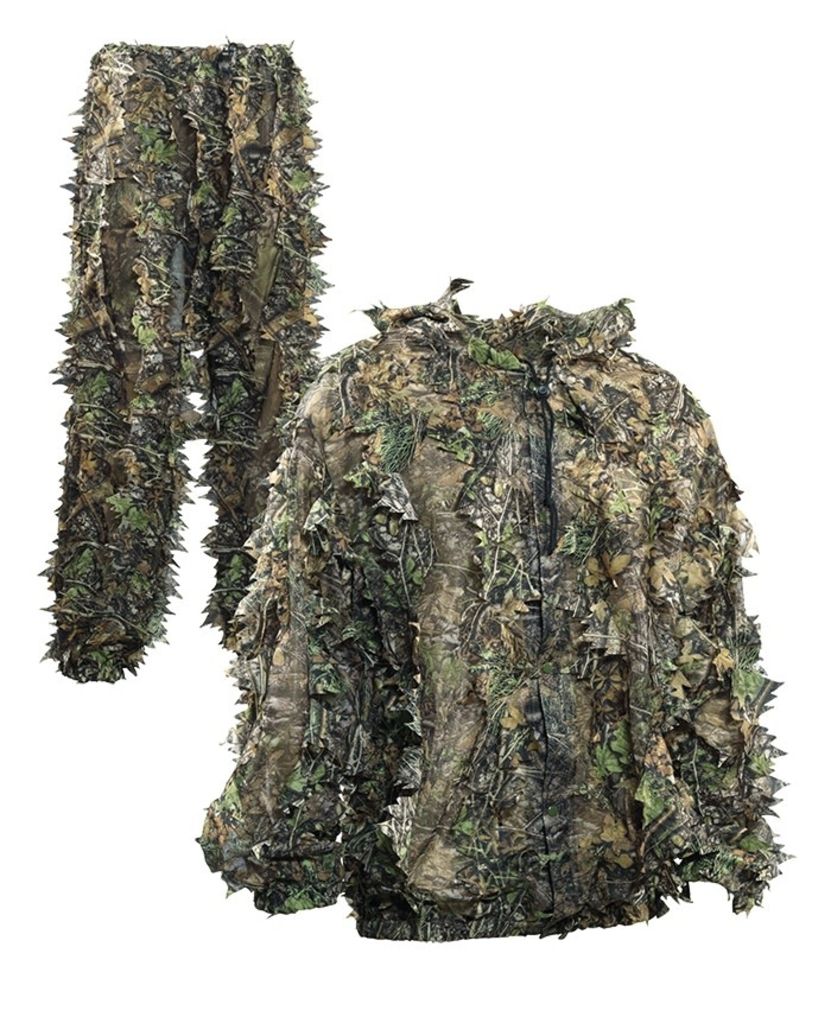 Ensemble Ghillie 3D - Combinaison Sniper Camouflage Jungle/forêt - Taille M/L