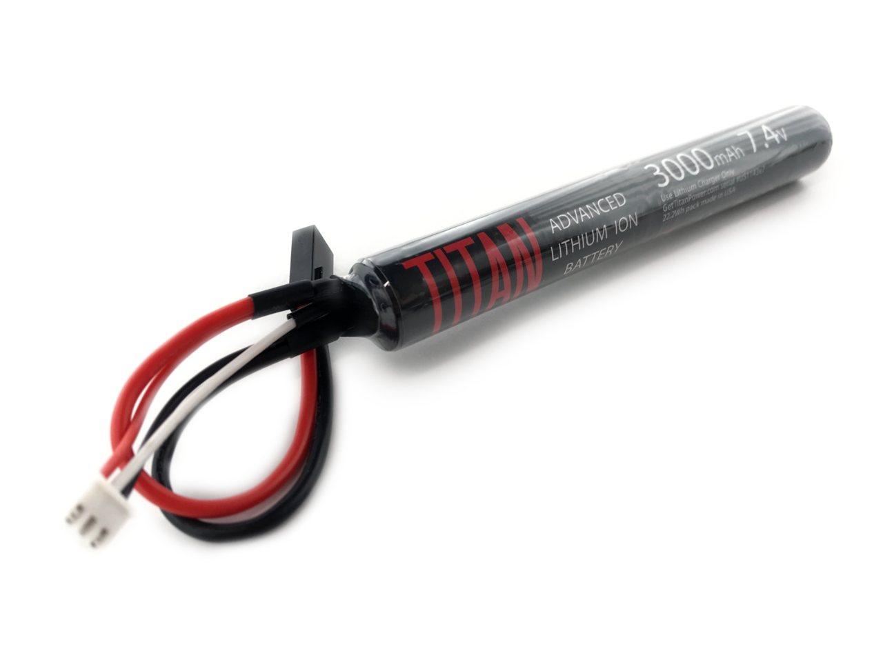 Titan 7.4v Li-ion 3000mAh Stick Tamiya