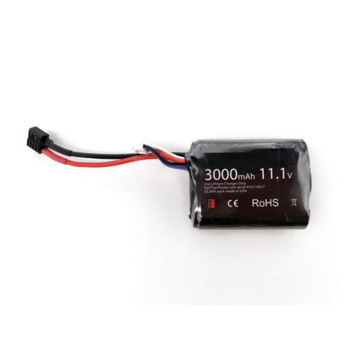 Titan 11.1v Li-Ion 3000mAh Brick Deans Titan 11.1v Li-Ion 3000mAh Brick Deans