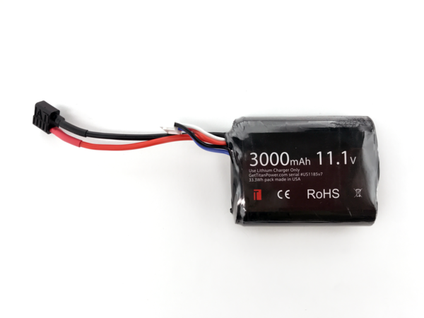 Titan 11.1v Li-ion 3000mAh Brick Deans
