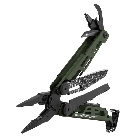 Topo Signal Multitool OD Green