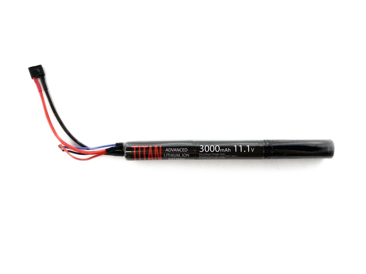 Titan 11.1v Li-ion 3000mAh Stick Deans