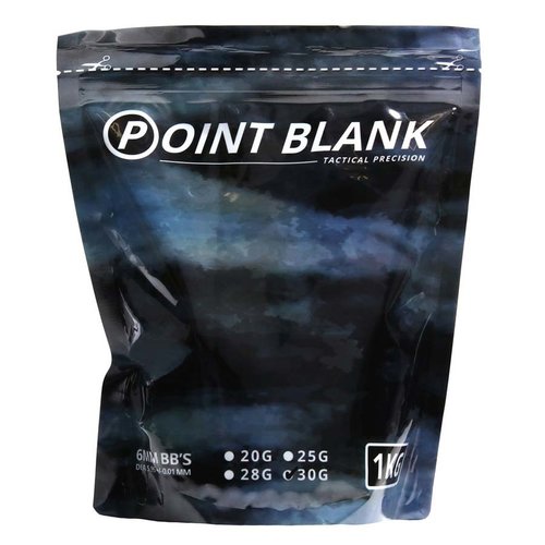 Point Blank 0,30gr Bio bb's 1KG Point Blank 0,30gr Bio bb's 1KG