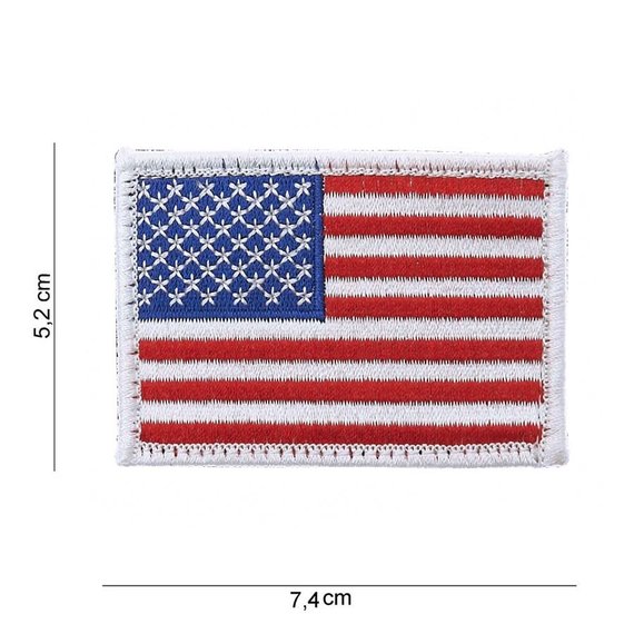 Drapeau américain | Tissu avec Velcro