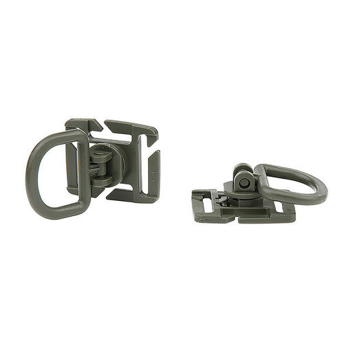 101Inc. Molle D ring 2-pack Green 101Inc. Molle D ring 2-pack Green