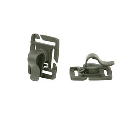 101Inc. Molle Multiclip 2-pack Green 101Inc. Molle Multiclip 2-pack Green