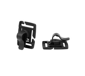 101Inc. Molle Multiclip 2-Pack Black