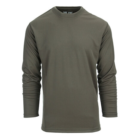101Inc. Tactical T-Shirt Long Sleeve Quick Dry OD Green 101Inc. Tactical T-Shirt Long Sleeve Quick Dry OD Green