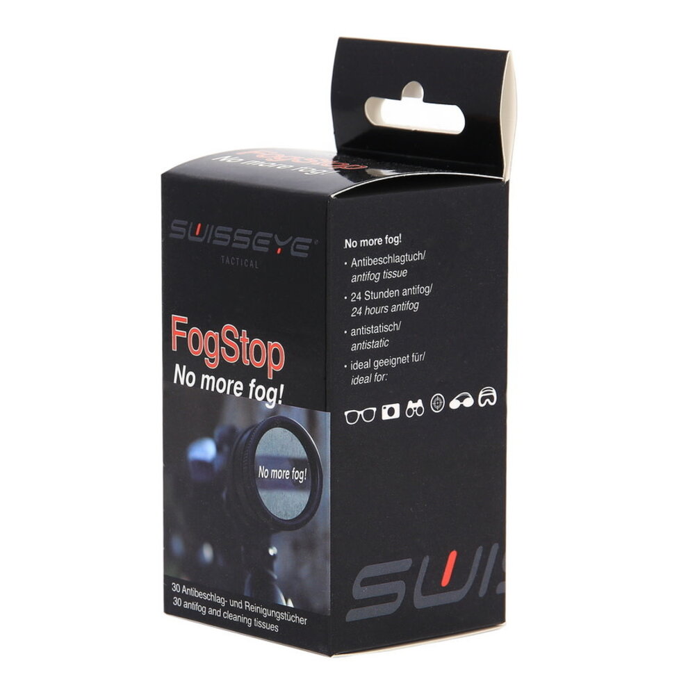 SwissEye Fog-Stop Wipes 30pcs