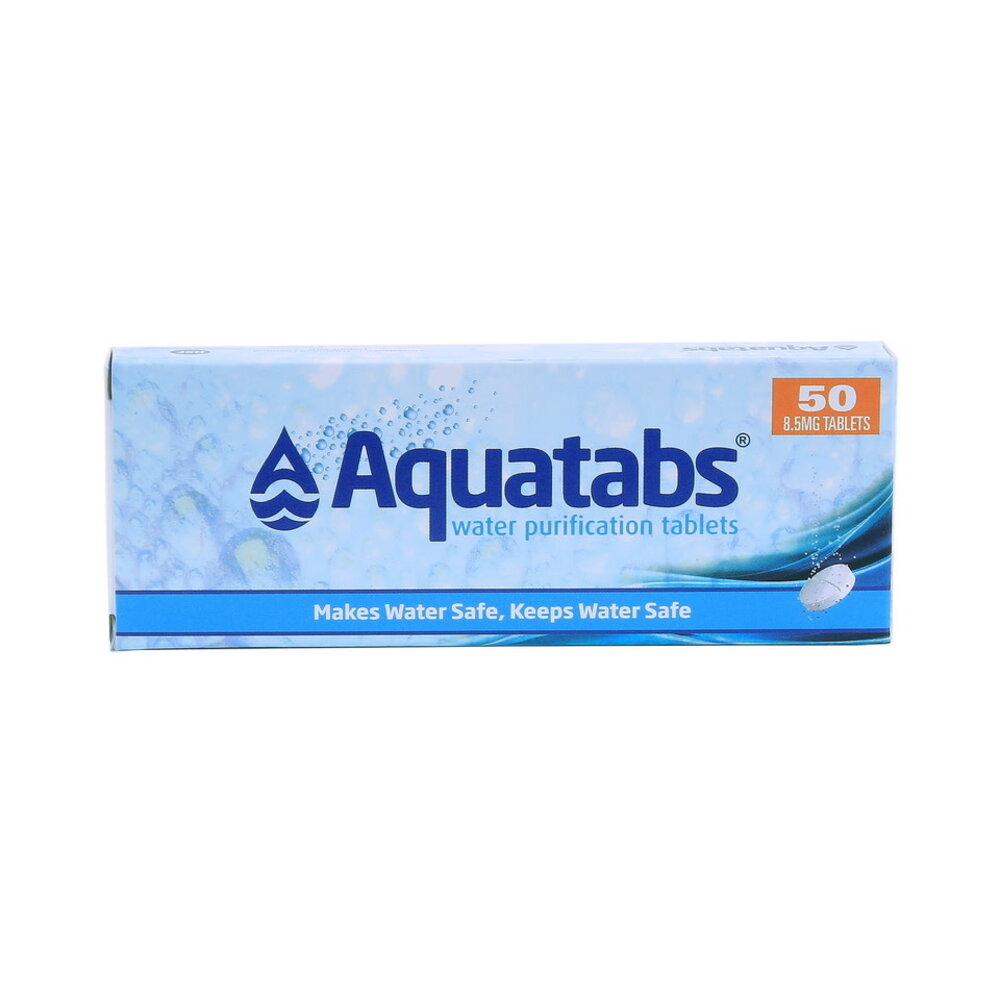 BCB Comprimés de purification de l'eau (50 pièces)