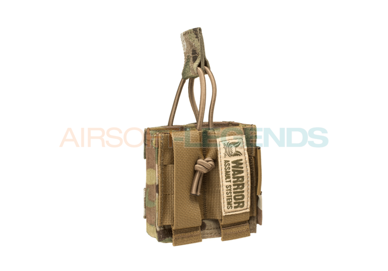 Warrior Assault Systems Single Open Mag Pouch Short 7.62mm Multicam Warrior Assault Systems Single Open Mag Pouch Short 7.62mm Multicam