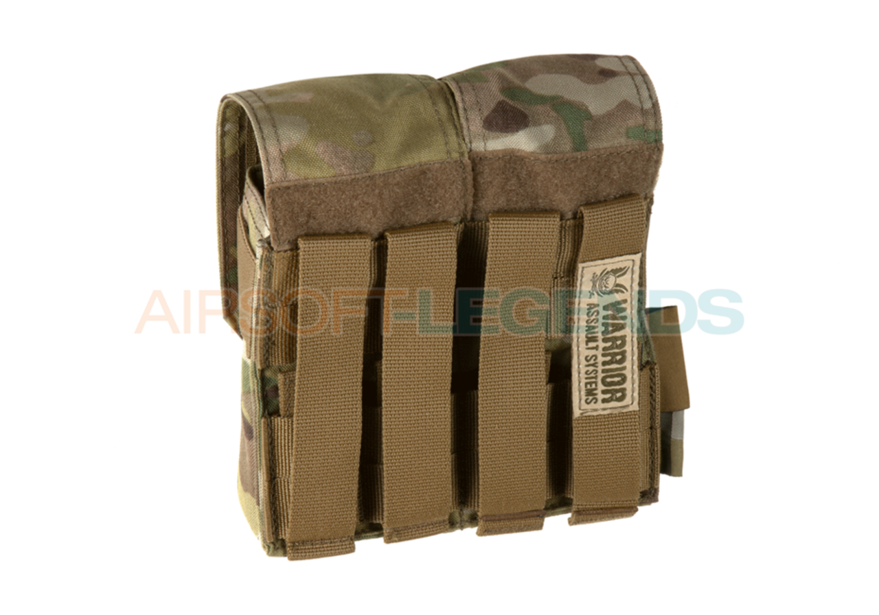 Warrior Assault Systems Double Covered Mag Pouch G36 Multicam