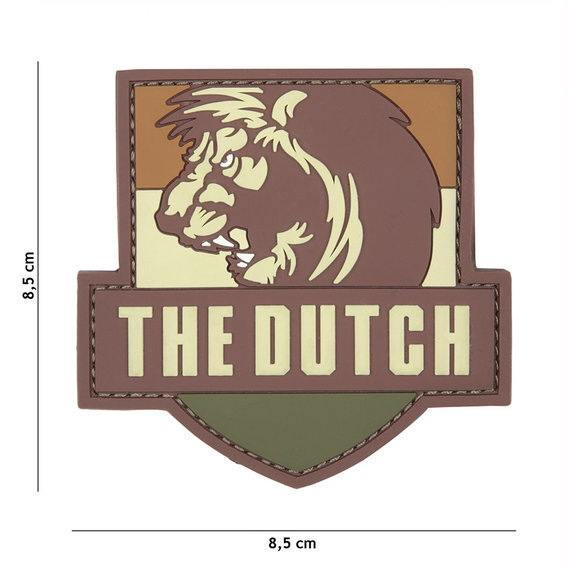 The Dutch PVC Patch Brown