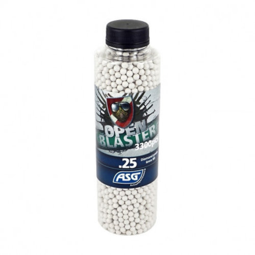 ASG Open Blaster 0.25gr Bio BB's (3300rds) ASG Open Blaster 0.25gr Bio BB's (3300rds)