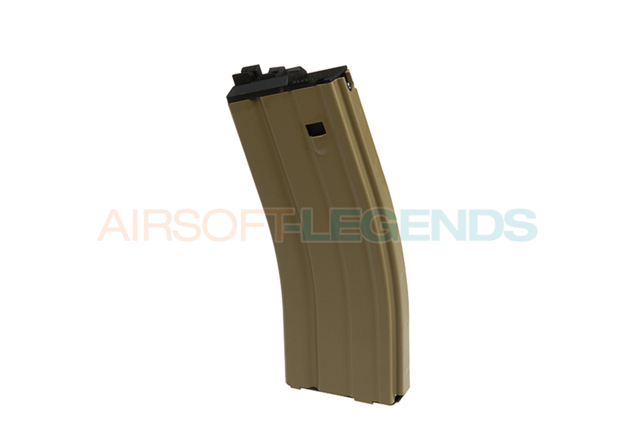 WE Airsoft M4 / SCAR-L Open Bolt V2 GBR Magazine 30rds Dark Earth