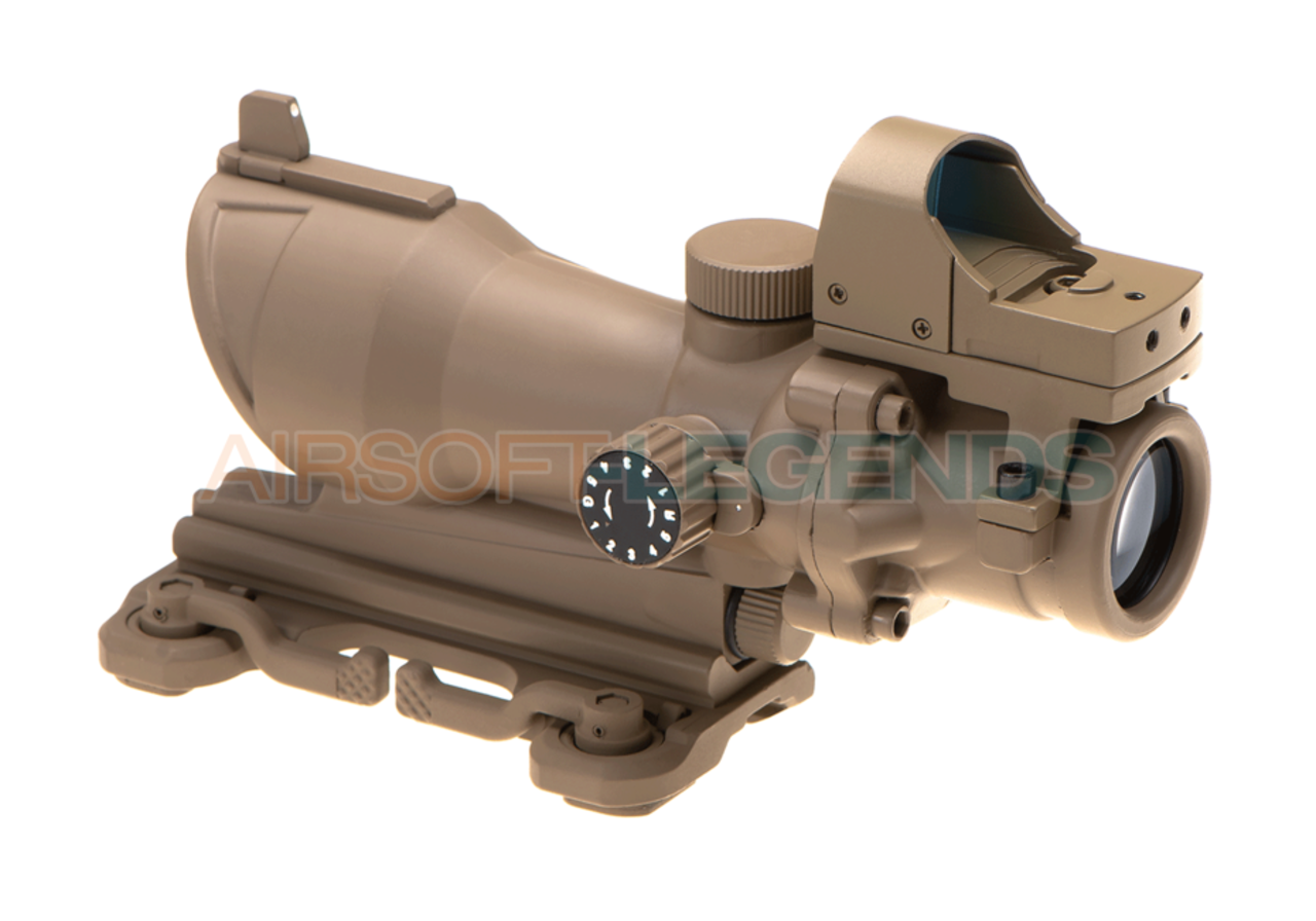 Aim-O 4x32IR QD Combo Combat Scope Desert