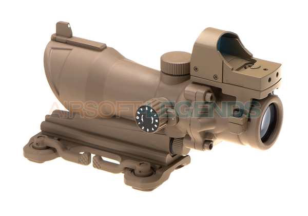 Aim-O 4x32IR QD Combo Combat Scope Desert