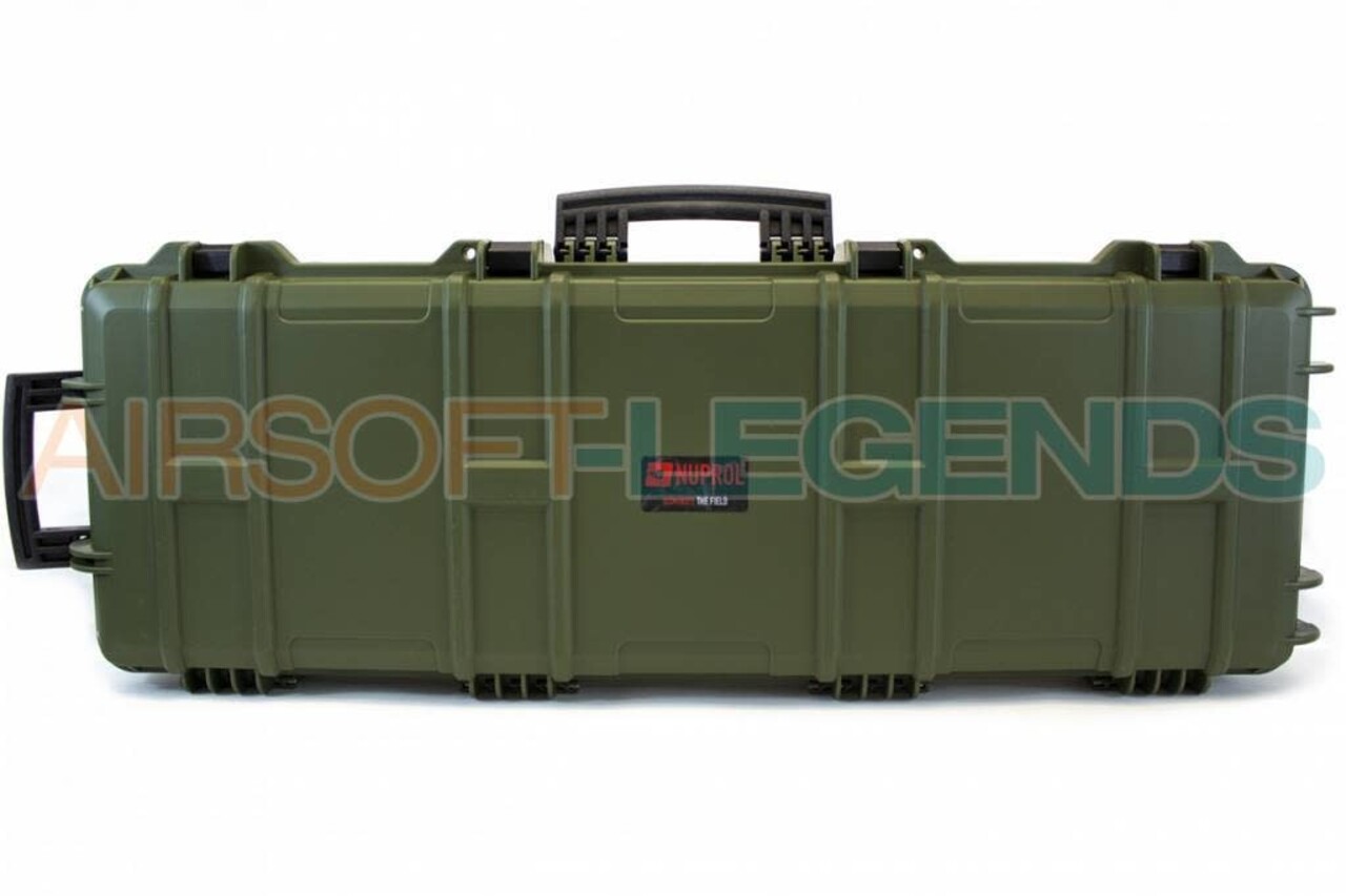 Nuprol Large Hard Case Pluck Foam OD Green Nuprol Large Hard Case Pluck Foam OD Green
