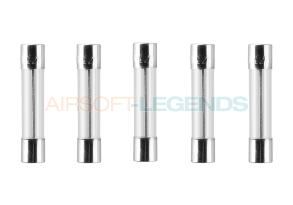 Nimrod Glass Type Fuse 30mm 15A 5pcs