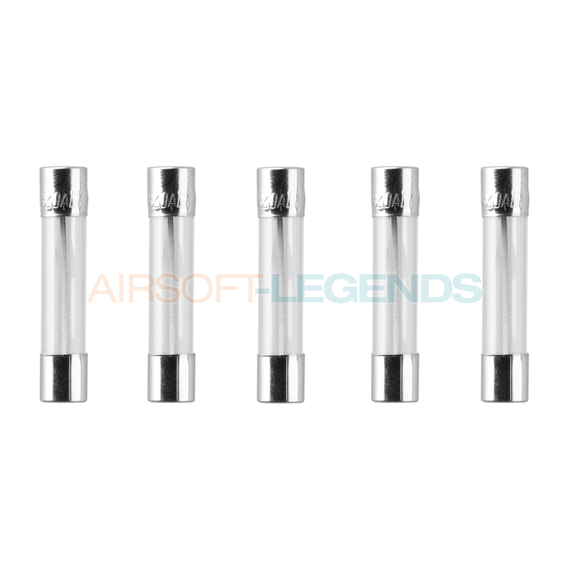 Glass Type Fuse 30mm 20A 5pcs