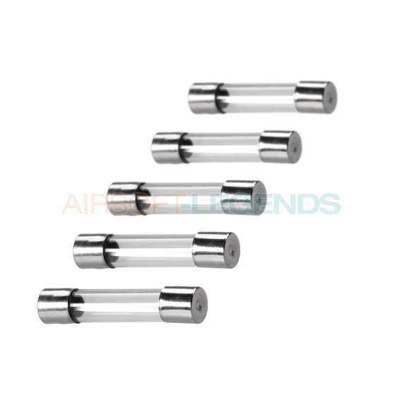 Glass Type Fuse 30mm 30A 5pcs