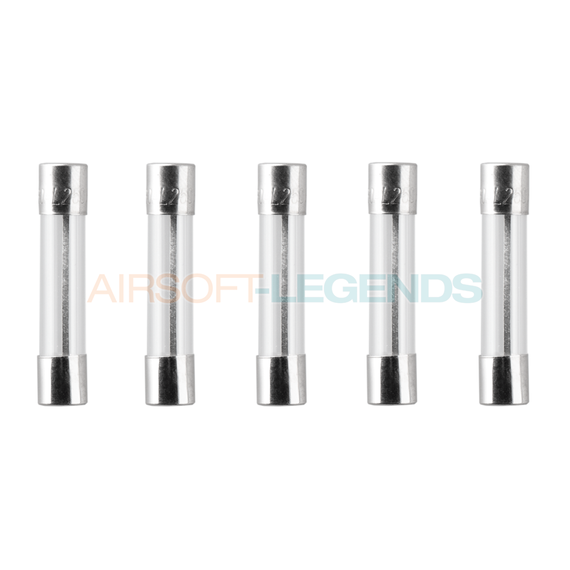 Glass Type Fuse 30mm 30A 5pcs