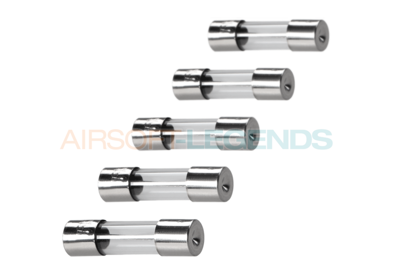 Nimrod Glass Type Fuse 5x20mm 15A 5pcs