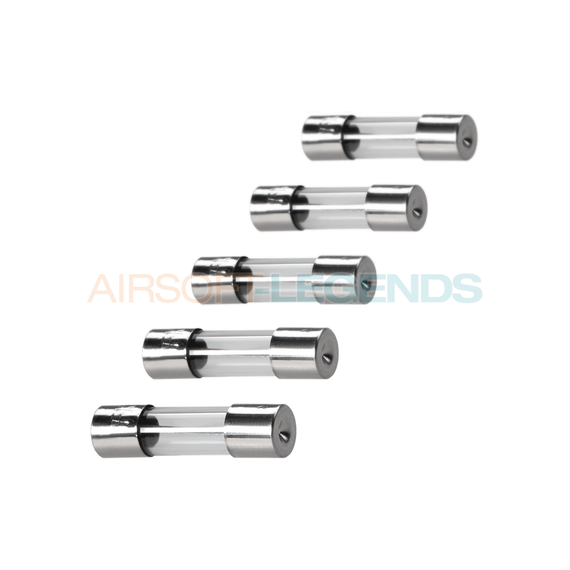 Glass Type Fuse 5x20mm 15A 5pcs