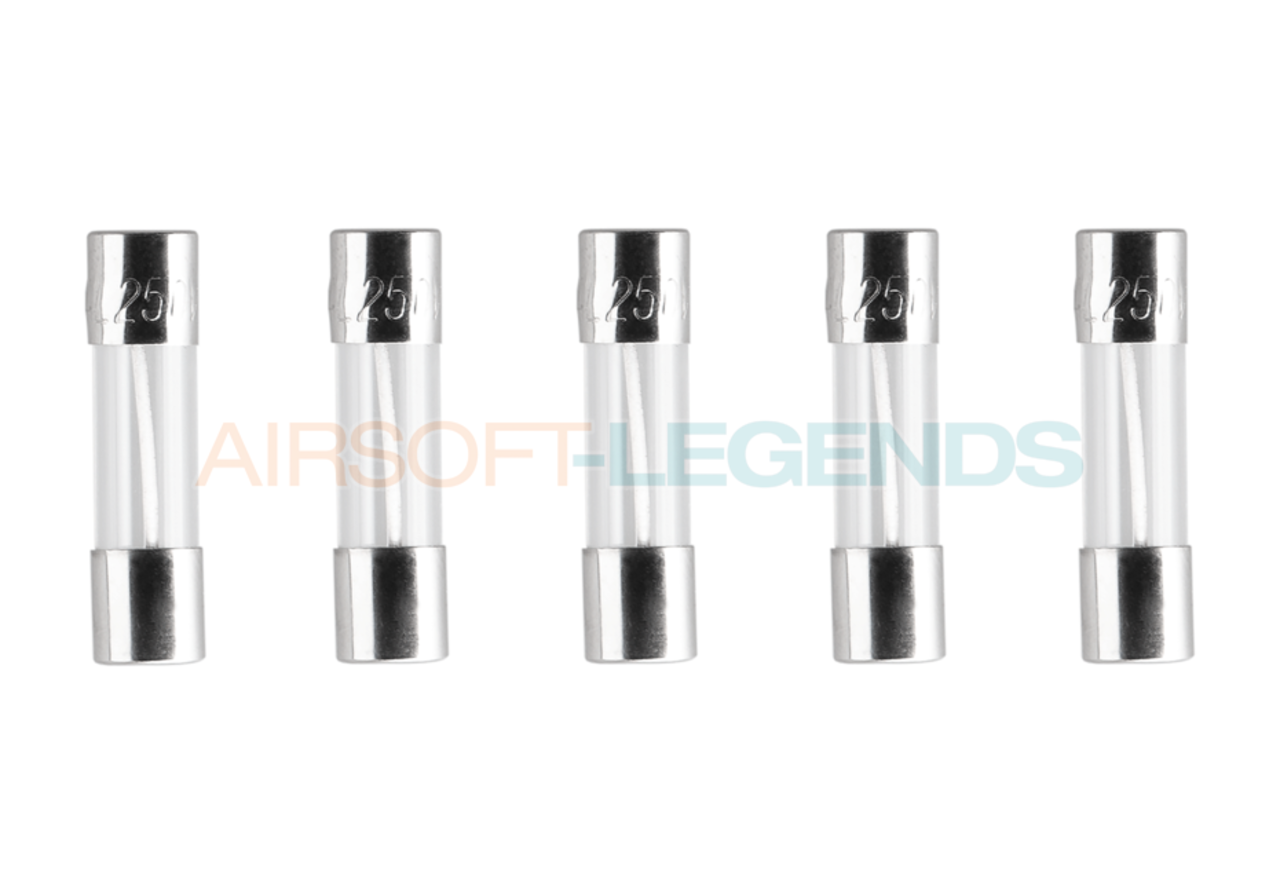 Nimrod Glass Type Fuse 5x20mm 15A 5pcs