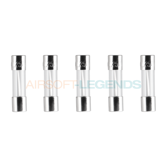Glass Type Fuse 5x20mm 15A 5pcs