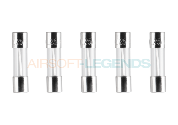 Nimrod Glass Type Fuse 5x20mm 15A 5pcs